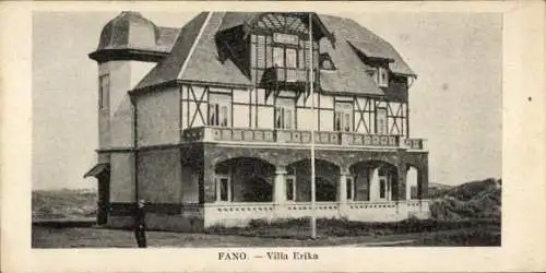 Ak Fanø Fanö Dänemark, Villa Erika