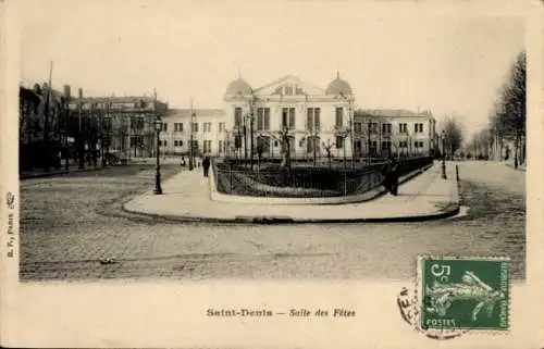 Ak Saint-Denis Seine-Saint-Denis, Salle des Fetes