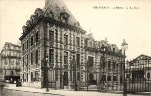 CPA Charenton Val de Marne, Mairie