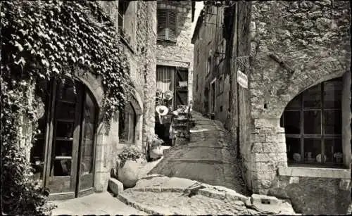 Ak Saint Paul du Var Alpes Maritimes, Un Con Pittoresque
