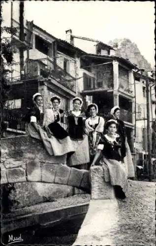 CPA Annot Alpes-de-Haute-Provence, Basses-Alpes, Trachten