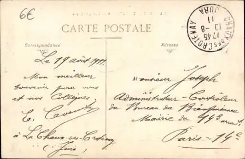 Ak Chaux-des-Crotenay Jura, Gesamtansicht