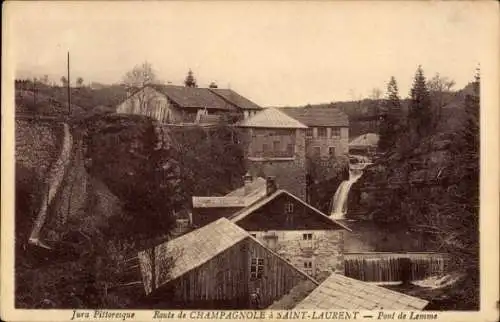 CPA Saint Laurent Jura, Pont de Lemme