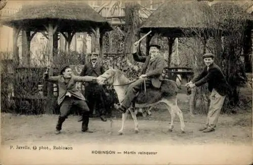 CPA Robinson Hauts de Seine, Martin vainquer