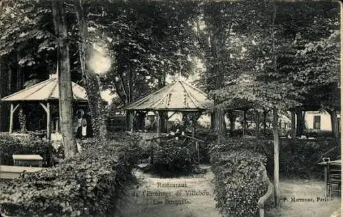 Ak Meudon Hauts de Seine, Restaurant de l'Ermitage de Villebon, Les Bosquets