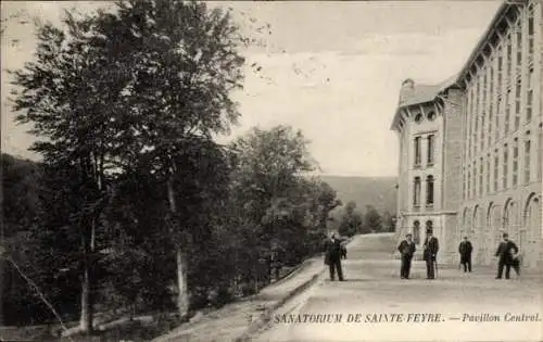 CPA Sainte-Feyre Creuse, Pavillon Centrale