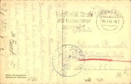 Ak Dresden Loschwitz, Panorama