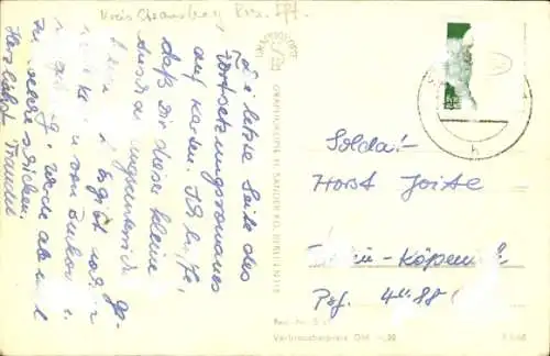 Ak Buckow in der Märkischen Schweiz, Teilansicht