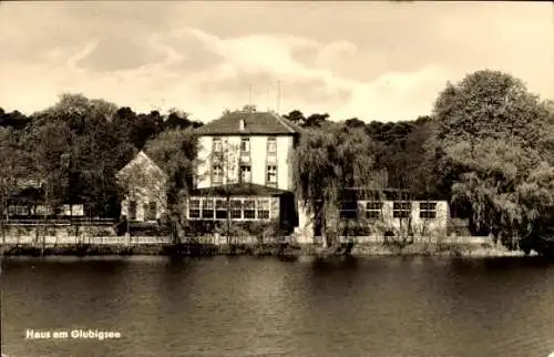 Ak Wendisch Rietz Brandenburg, Haus am Glubigsee