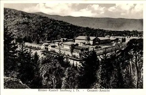 Ak Bad Homburg vor der Höhe Hessen, Römerkastell Kastell Saalburg