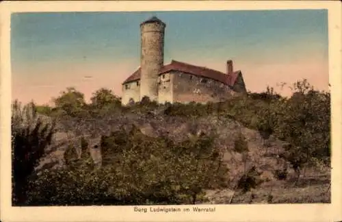Ak Werleshausen Witzenhausen an der Werra, Burg Ludwigstein