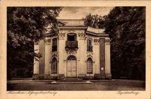 Ak Nymphenburg München Bayern, Nymphenburg, Pagodenburg