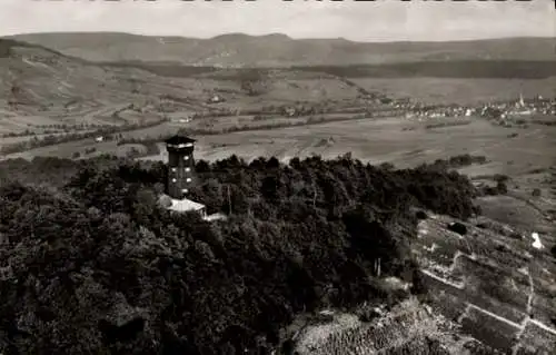 Ak Ensingen Vaihingen an der Enz, Eselsbergturm, Schwäbische Alb, Aussichtsturm, Landschaft, Foto