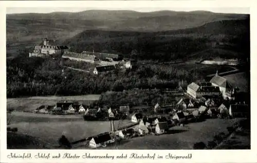 Ak Scheinfeld im Steigerwald Mittelfranken, Luftaufnahme