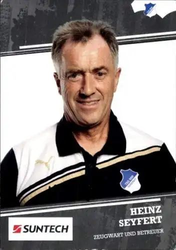 Autogrammkarte Zeugwart und Betreuer Heinz Seyfert, TSG 1899 Hoffenheim, Autogramm