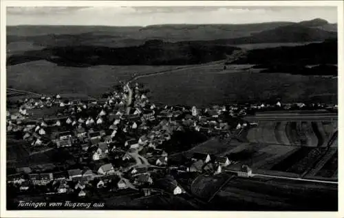 Ak Tuningen in der Baar, Luftaufnahme