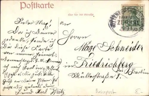 Ak Niesky in der Oberlausitz, Knabenanstalt