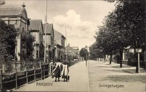 Ak Nakskov Lolland Dänemark, Svingelvejen