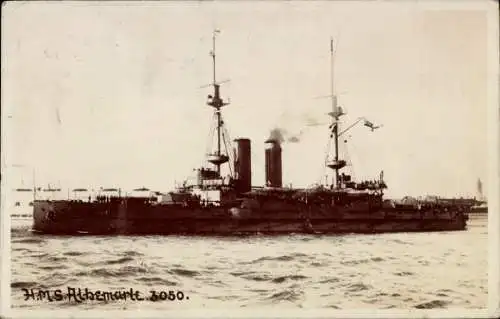 Ak Britisches Kriegsschiff, HMS Albemarle