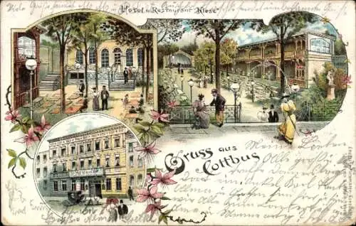 Litho Cottbus in der Niederlausitz, Hotel Restaurant Klose