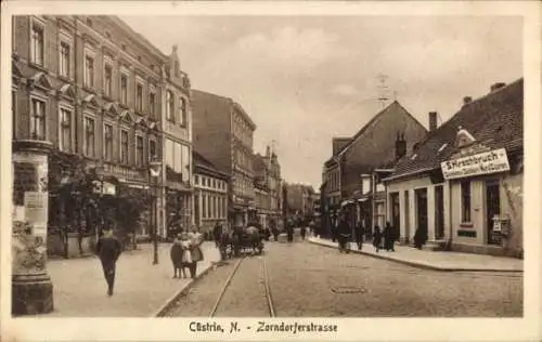 Ak Kostrzyn nad Odrą Cüstrin Küstrin Ostbrandenburg, Zorndorferstraße