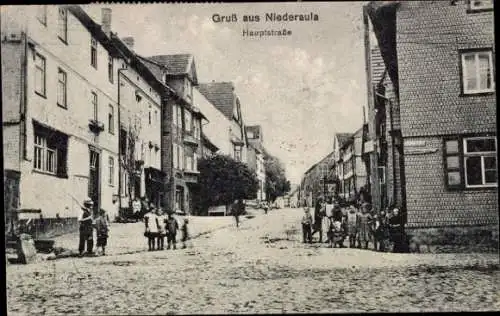 Ak Niederaula Hessen, Hauptstraße