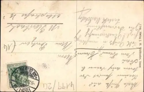 Ak Issum am Niederrhein, Geldernsche Straße, Neustraße