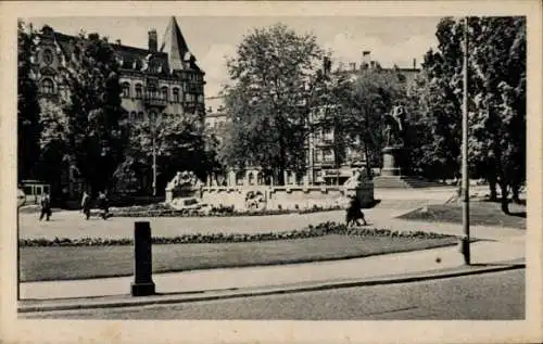 Ak Magdeburg, Kaiser Wilhelm Platz