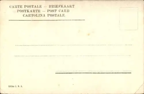 Ak Kleine Kinder mit Schlittschuhen