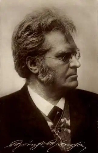 Ak Bjørnstjerne Martinius Bjørnson, norwegischer Dichter, Schriftsteller u. Politiker