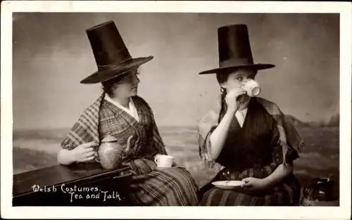 PC Welsh Costumes, Tea and Talk