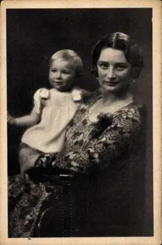 Ak Königin Astrid von Belgien, Prinzessin Josephine Cahrlotte