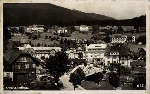 Ak Spindleruv Mlýn Spindlermühle Riesengebirge Reg. Königgrätz, Leierbauden, Leierovy Boudy, P...