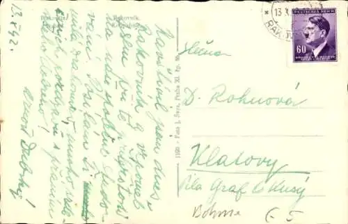 Ak Rakovnik Rakonitz Mittelböhmen, Freibad