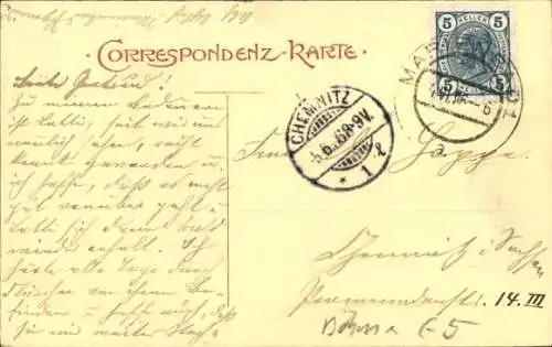 Ak Mariánské Lázně Marienbad Region Karlsbad, Kaiser Franz Josef-Platz, Gartenanlage, historis...