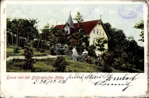 Ak Dittersdorf Amtsberg im Erzgebirge, Dittersdorfer Höhe