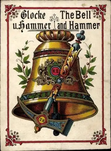Ak Glocke und Hammer, Würfelspiel