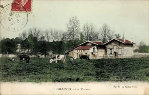 CPA Chatou Yvelines, La Ferme