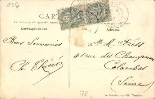 CPA Carriers sous Poissy Yvelines, Restaurant Hublet et les Ecluses