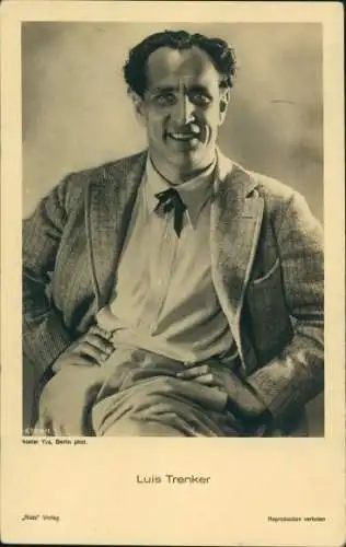 Ak Schauspieler Luis Trenker, Portrait, Ross 6798/1