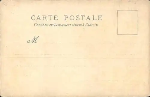 Litho Paris, Ausstellung von 1900, Palais des Fetes, Kolumbien