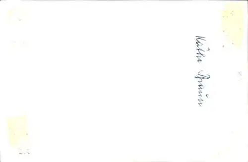 Ak Schauspielerin Käthe Braun, Portrait, Autogramm, Klavier