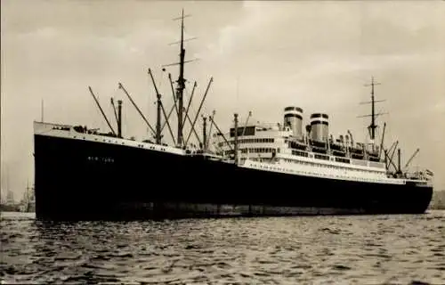 Ak Dampfschiff New York, HAPAG, Dampfer