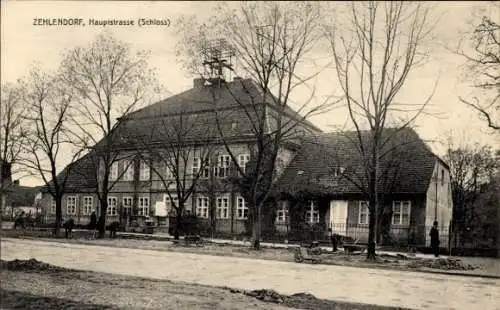 Ak Berlin Zehlendorf, Hauptstraße, Schloss