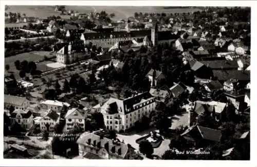 Ak Bad Wörishofen im Unterallgäu, Fliegeraufnahme