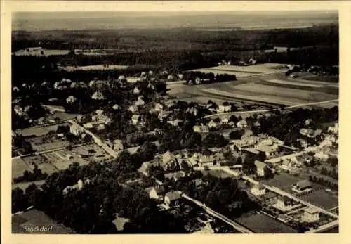 Ak Stockdorf Gauting in Oberbayern, Luftaufnahme