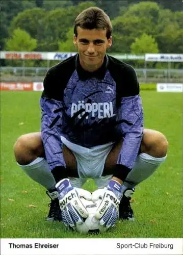 Autogrammkarte Fußballer Thomas Ehreiser, SC Freiburg, Autogramm