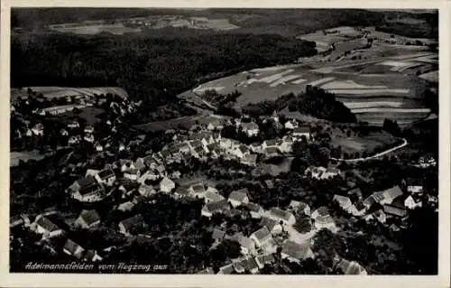 Ak Adelmannsfelden in Württemberg, Fliegeraufnahme