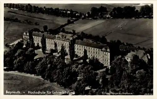 Ak Bayreuth in Oberfranken, Fliegeraufnahme