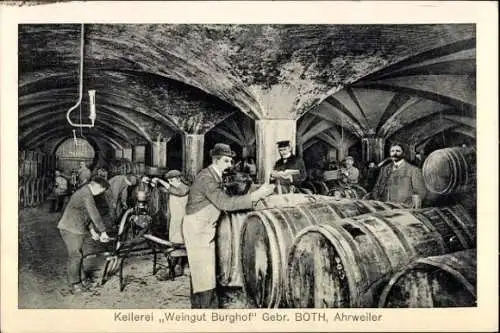 Ak Ahrweiler, Kellerei Weingut Burghof, Gebr. Both